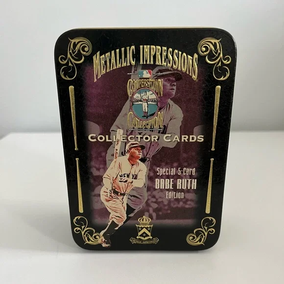 Avon | Other | Vintage Avon Gift Collection Babe Ruth Metallic Cards |  Poshmark